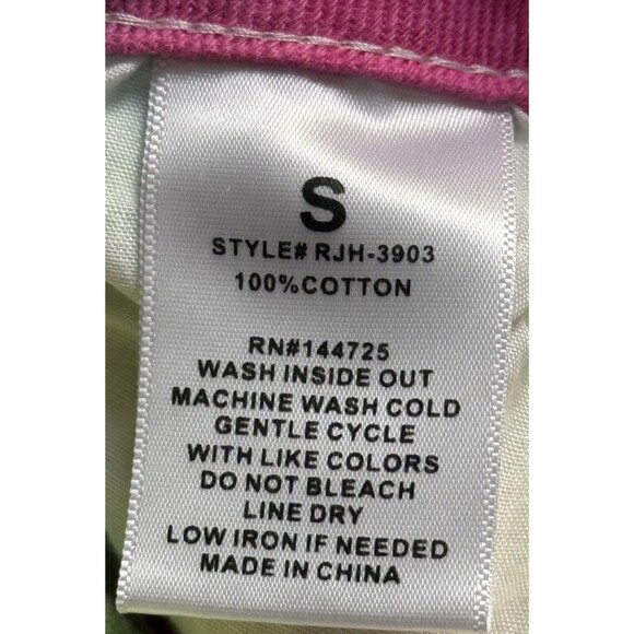 NWT AMERICAN BAZI Unicorn Jeans S Sliced Tie Dye Rainbow Pride JoJo stage club - Picture 15 of 16